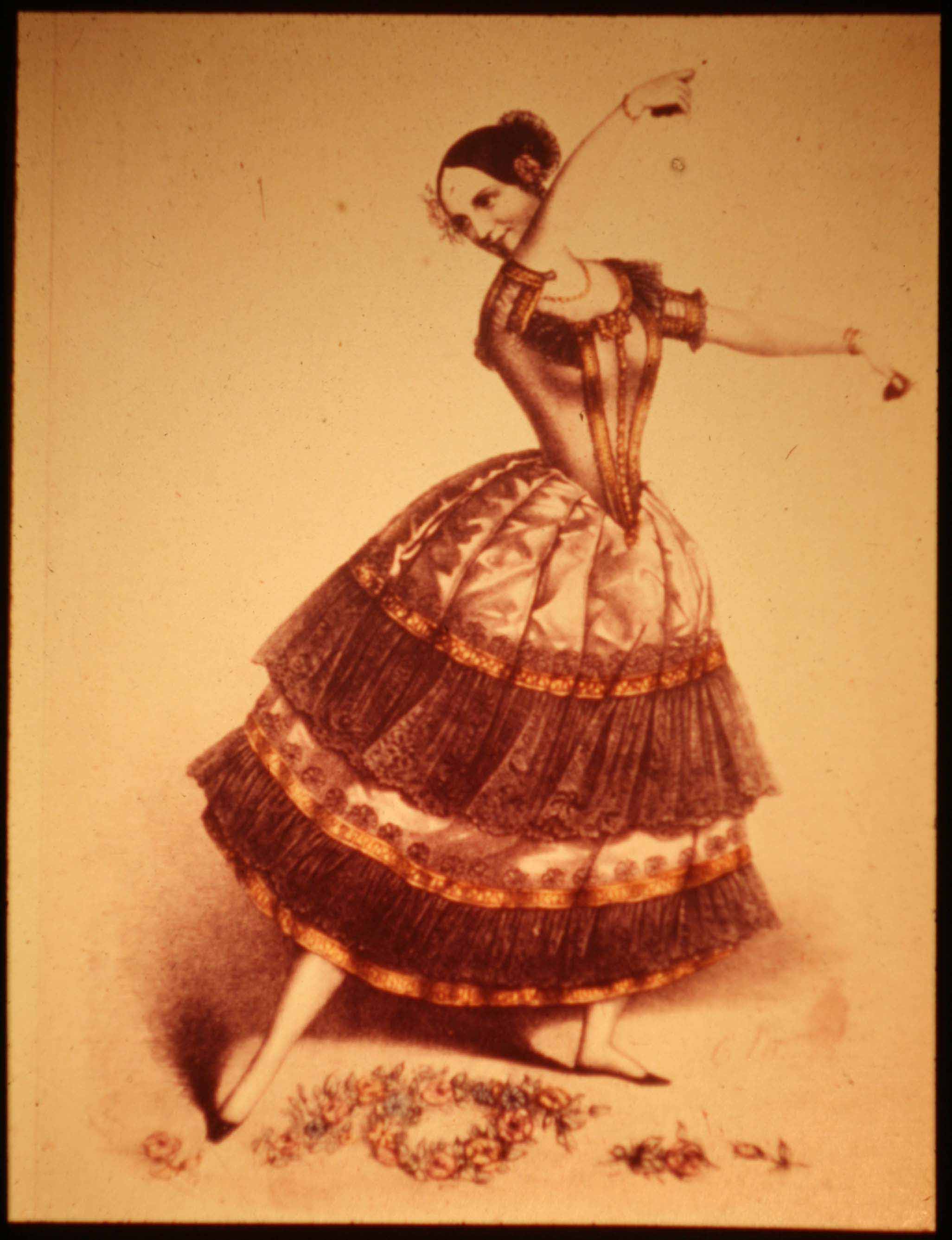 12- Fanny Elssler dances the Cachuca
