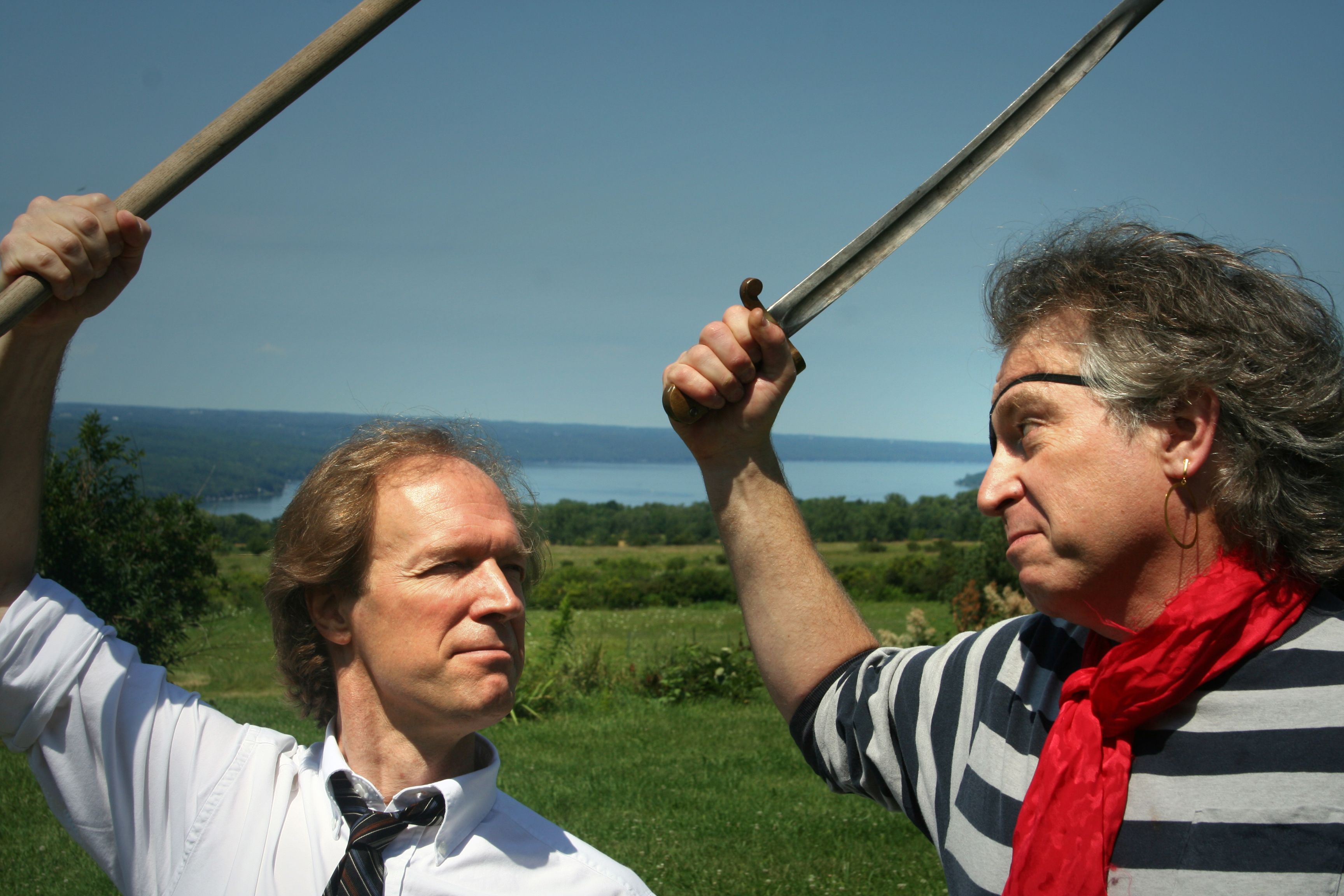 David Neal and Steven Stull in Pirates of Penzance